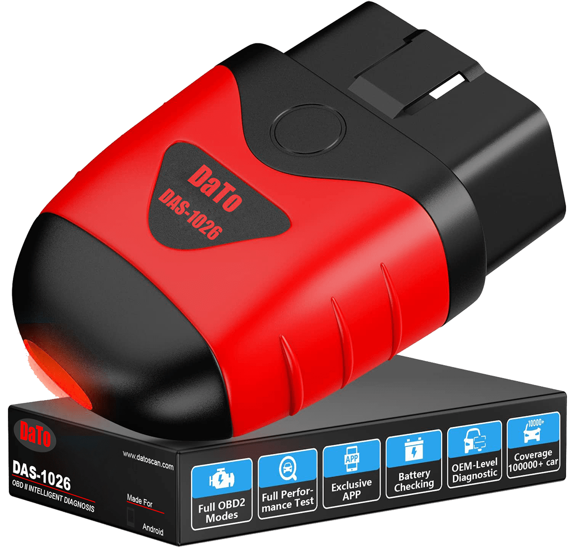 Bluetooth OBD2 Scanner DAS1026